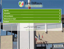 Tablet Screenshot of lesbillaux.fr